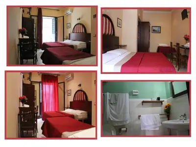 Letto o letti in una camera di B&B La Storia Di Napoli