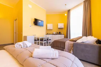 Area soggiorno di B&B Trianon