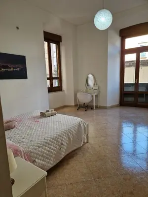 Letto o letti in una camera di Casa del Palumbo
