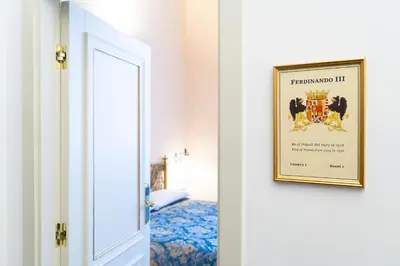 Letto o letti in una camera di Residence San Mattia