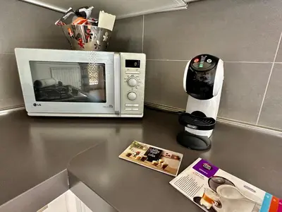 Set per la preparazione di tè e caffè presso Suite Delicia Apartment - Appartamento con Terrazza