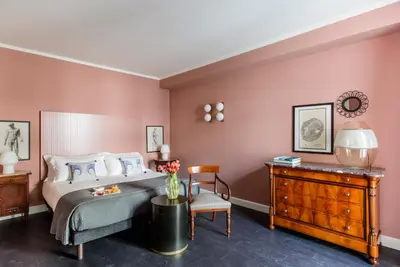Letto o letti in una camera di Rinuccini Relais