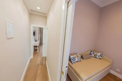 Letto o letti in una camera di Suite CuoreNapoletano