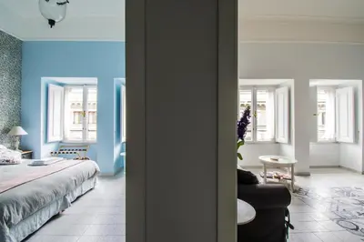 Letto o letti in una camera di Domus Sibyllina, Galleria Umberto I