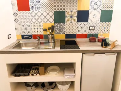 Cucina o angolo cottura di Alice in Wonderland
