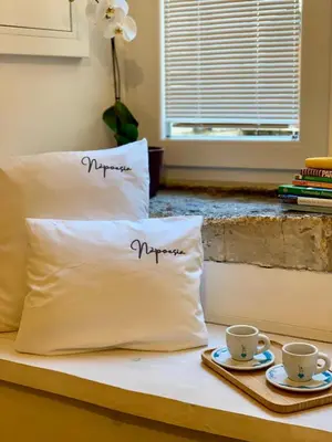 Letto o letti in una camera di Nàpoesia Duomo House