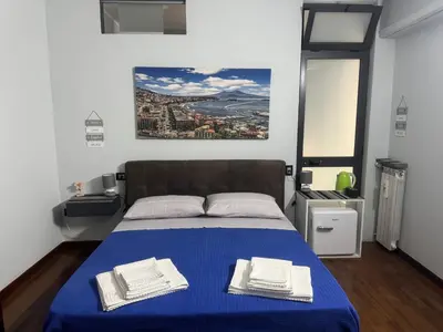 Letto o letti in una camera di Mapi Room