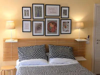 Letto o letti in una camera di La Locanda Dell'Arte-Museo