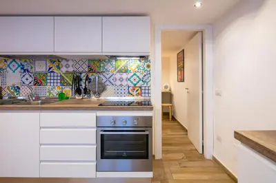 Cucina o angolo cottura di The Actors House by Napoliapartments