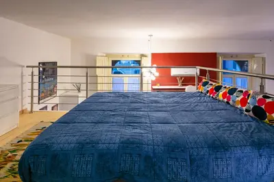 Letto o letti in una camera di The Actors House by Napoliapartments