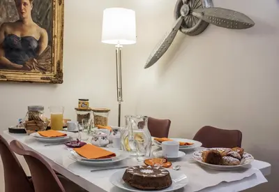 Cibo presso il bed & breakfast o nelle vicinanze