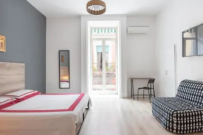 Letto o letti in una camera di J-Appartment Toledo