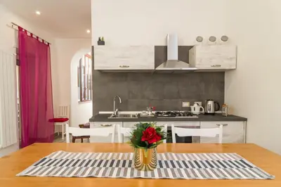 Cucina o angolo cottura di Giù al Centro