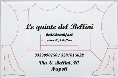Certificato, attestato, insegna o altro documento esposto da Le Quinte del Bellini