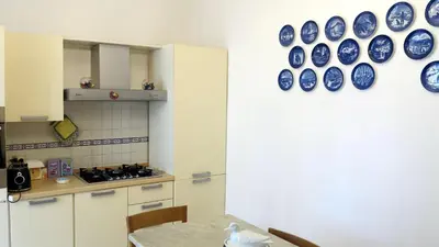 Cucina o angolo cottura di Spacious panoramic apartment - half way Center-Vomero district