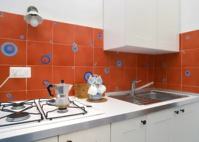 Cucina o angolo cottura di Camera Con Vista Apartments