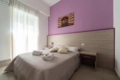 Letto o letti in una camera di L'Orto del Conte