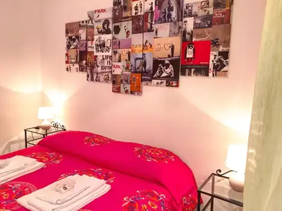 Letto o letti in una camera di Casa G&G Pignasecca 2 nel cuore di Napoli