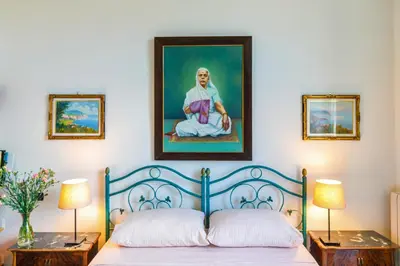 Letto o letti in una camera di Casa del Sole