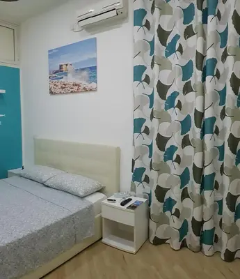 Letto o letti in una camera di Studio One