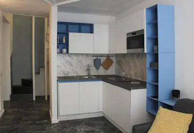 Cucina o angolo cottura di Casa Gaia
