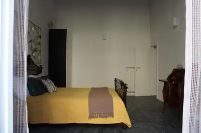 Letto o letti in una camera di Casa Gaia