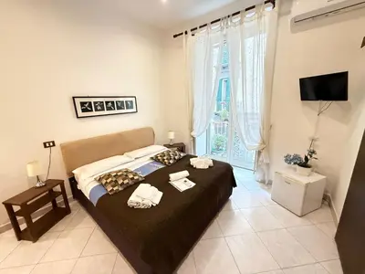 Letto o letti in una camera di Bed & Breakfast Plebiscito Home