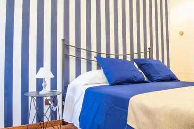 Letto o letti in una camera di Petrucci B&B