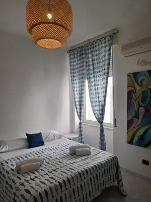 Letto o letti in una camera di Taste of Naples with terrace