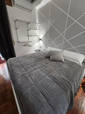 Letto o letti in una camera di B&B TERRONIA