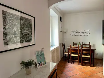 Area soggiorno di Palazzo Rota GuestHouse