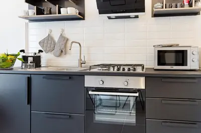 Cucina o angolo cottura di Napoli Suite Caravaggio Apartment
