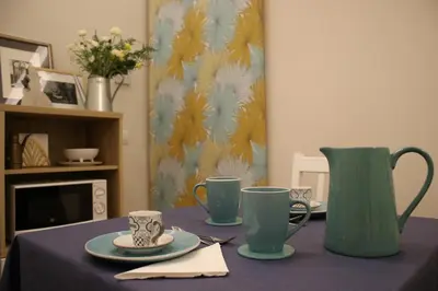 Set per la preparazione di tè e caffè presso La Casa nel Parco