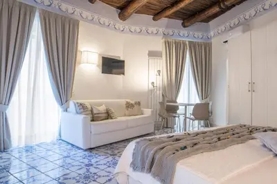 Letto o letti in una camera di Morelli suite