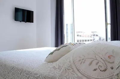 Letto o letti in una camera di Casa Fabiana