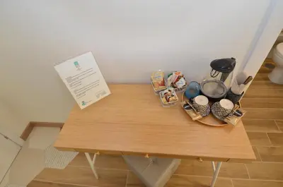 Set per la preparazione di tè e caffè presso B&B CasaZeni