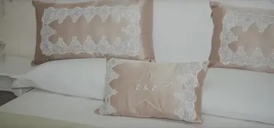 Letto o letti in una camera di B&B Punto Stella