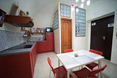 Cucina o angolo cottura di B&B Punto Stella