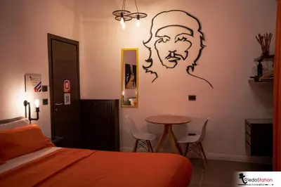 Letto o letti in una camera di ToledoStation B&B