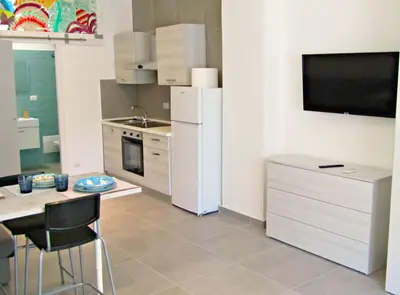 Cucina o angolo cottura di Maison Ninì - Vicino Metro e Lungomare - Relax a Napoli
