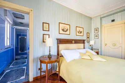 Letto o letti in una camera di La Casa Di Bruno Napoli