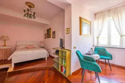 Letto o letti in una camera di La Casa Di Bruno Napoli