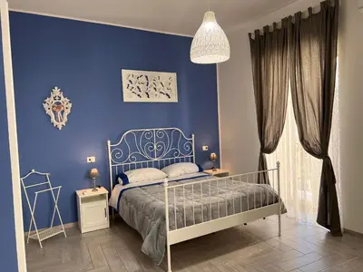 Letto o letti in una camera di Vico Longo 25 - Ensuit flat in the heart of Naples