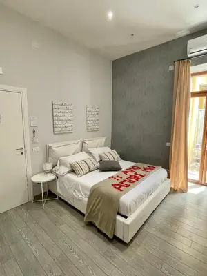 Letto o letti in una camera di BeBaSu