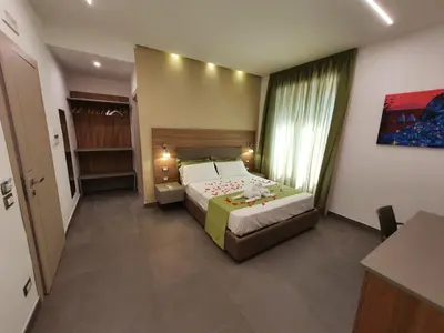 Letto o letti in una camera di QUEEN MEDINA Centro Storico