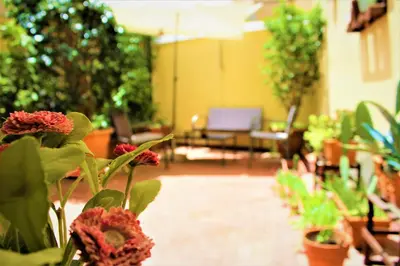 Giardino di Di affreschi e volte