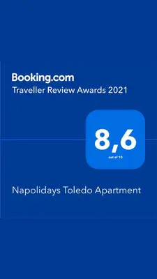 Certificato, attestato, insegna o altro documento esposto da Napolidays Toledo Apartment By Dimorra