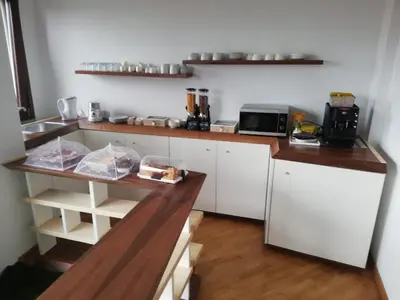 Cucina o angolo cottura di Rosso di sera