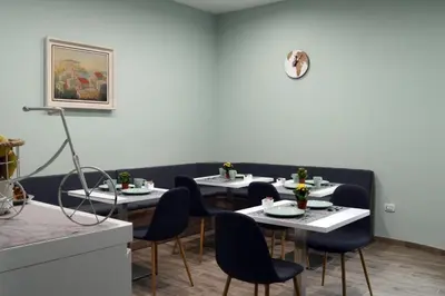 Area soggiorno di Napoliseason Rooms & Breakfast