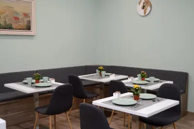 Area soggiorno di Napoliseason Rooms & Breakfast